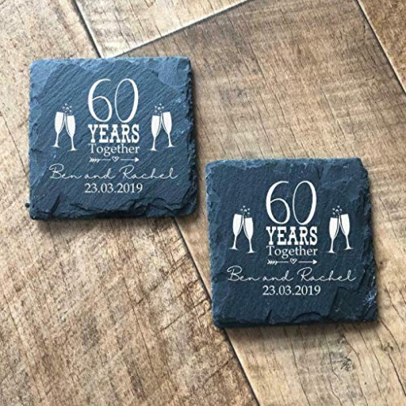 UK Gift Store Online Slate Coaster Set