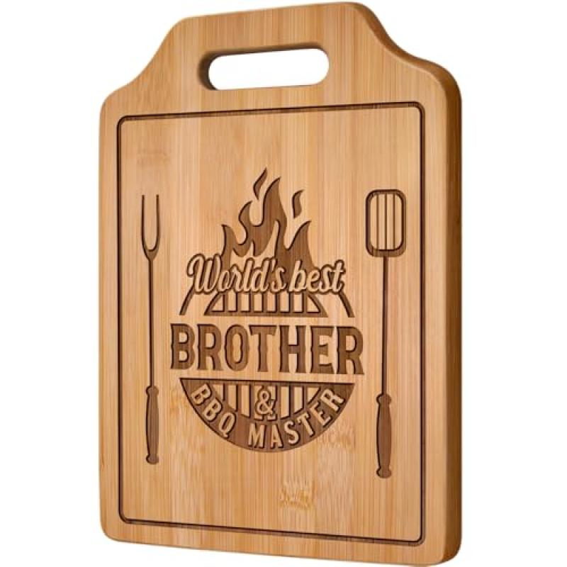 Giftasy Bamboo Cutting Board for Brother