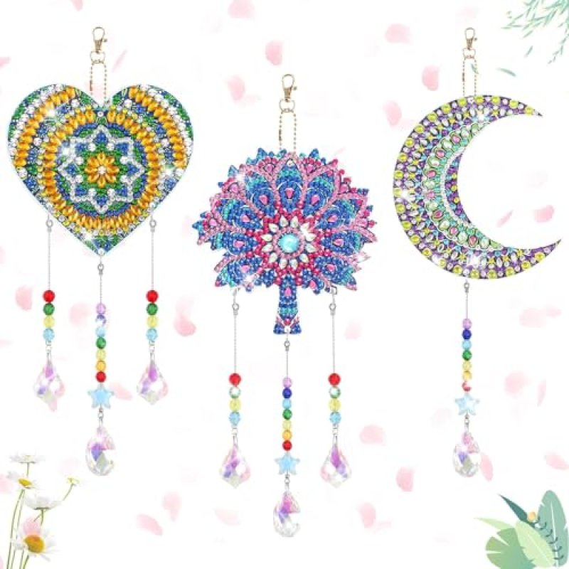 ifymei Diamond Art Wind Chimes
