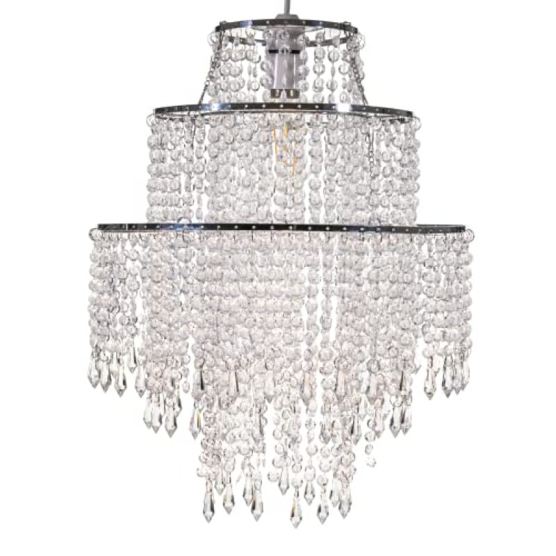 Giggi 3-Tier Clear Chandelier Lamp Shade