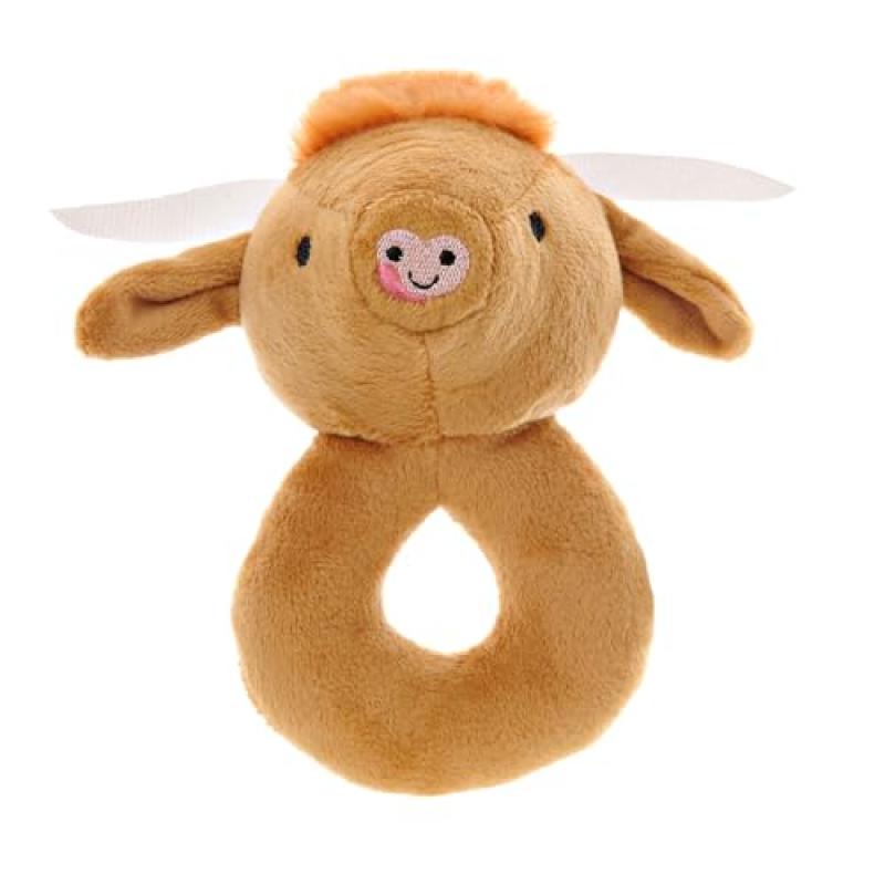 Highland Cow Rattle