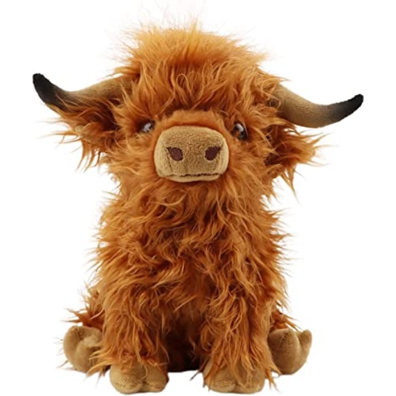 CREJOHY Highland Cow Plush
