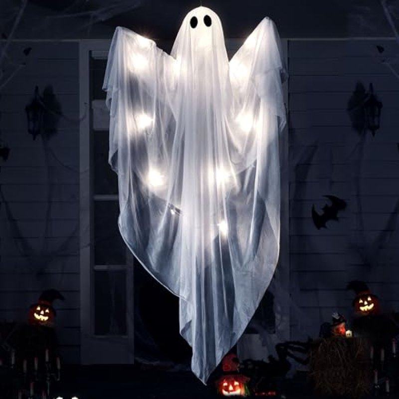 JOYIN Light-Up Hanging Ghost