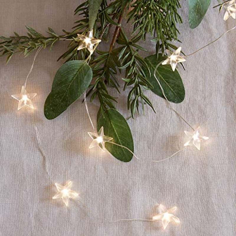 Lights4fun Christmas Star Fairy String Lights…