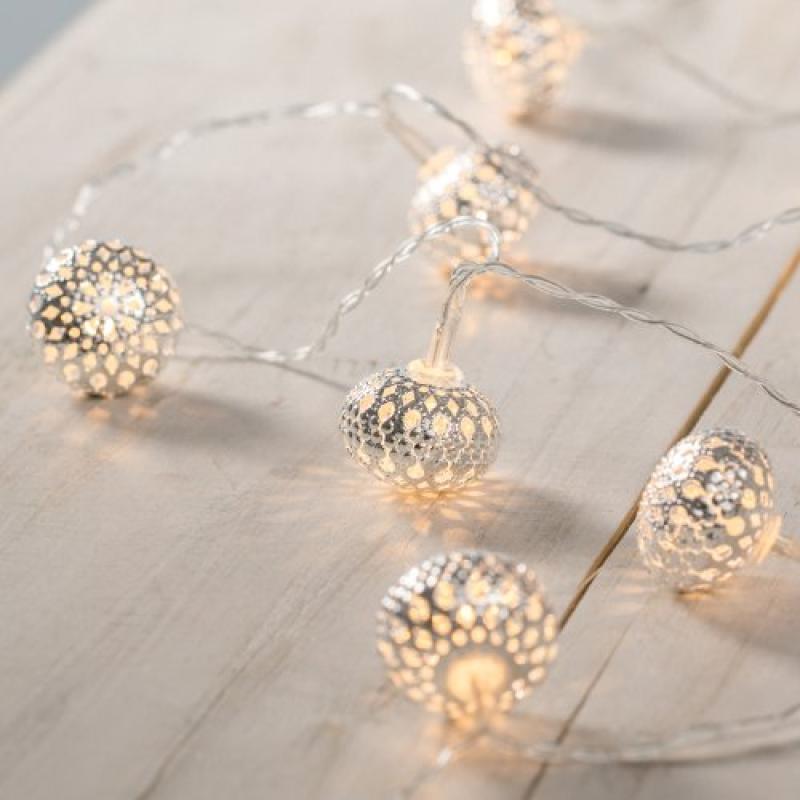 Lights4fun Moroccan Ball String Lights