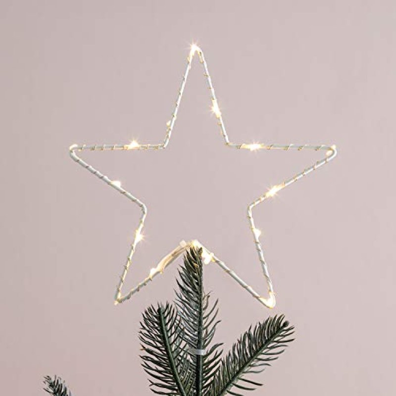 Lights4fun Osby Star Tree Topper Christmas…