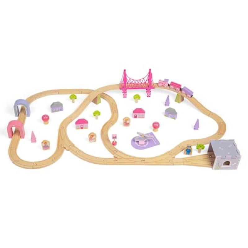 Bigjigs Rail Fairy Town Train Set