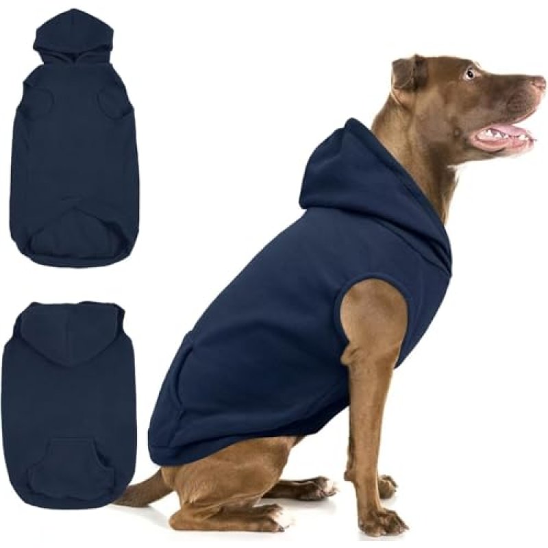 IECOii Hoodies for Dogs Sleeveless,Fleece Pet…