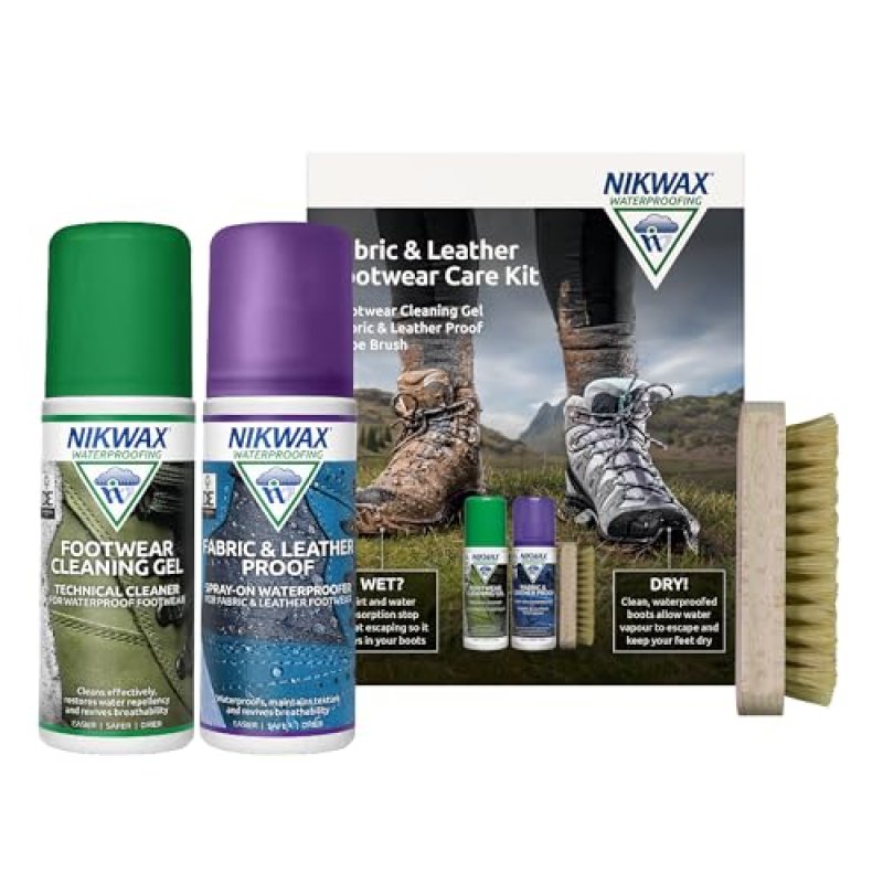 Nikwax Footwear Care Kit