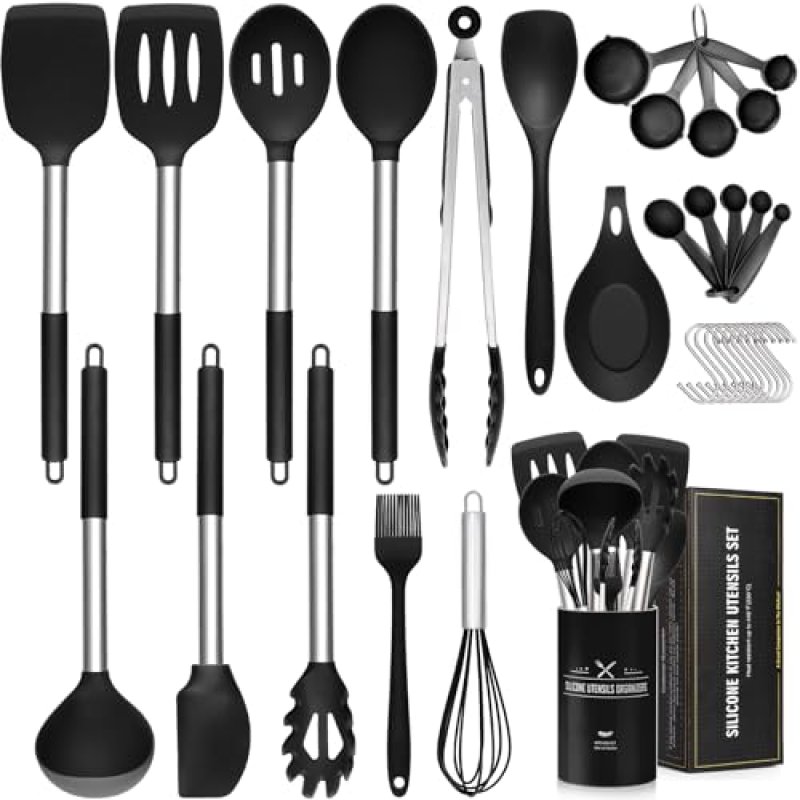 Silicone Kitchen Utensil Set
