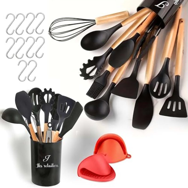 Silicone Kitchen Utensils Set