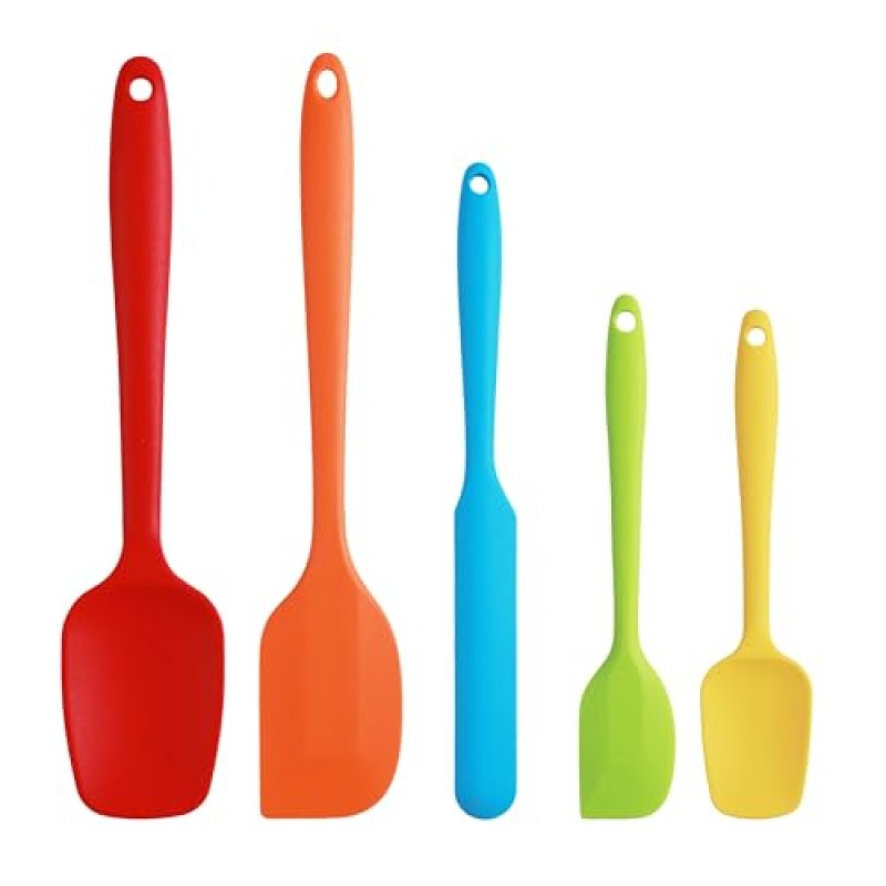 Silicone Spatula, 5 PCS High Heat Resistant Non…