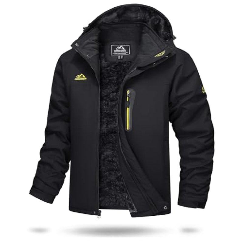 TACVASEN Military Jacket Mens Winter Fleece…