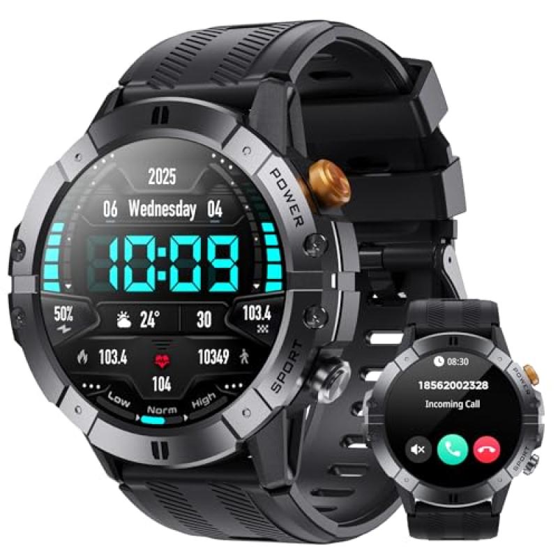 VIRAN Military Smart Watch with Health Monitoring