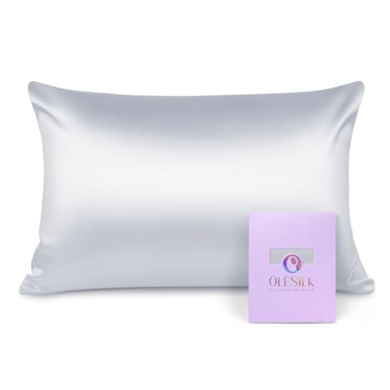 OLESILK Silk Pillowcase with Hidden Zipper