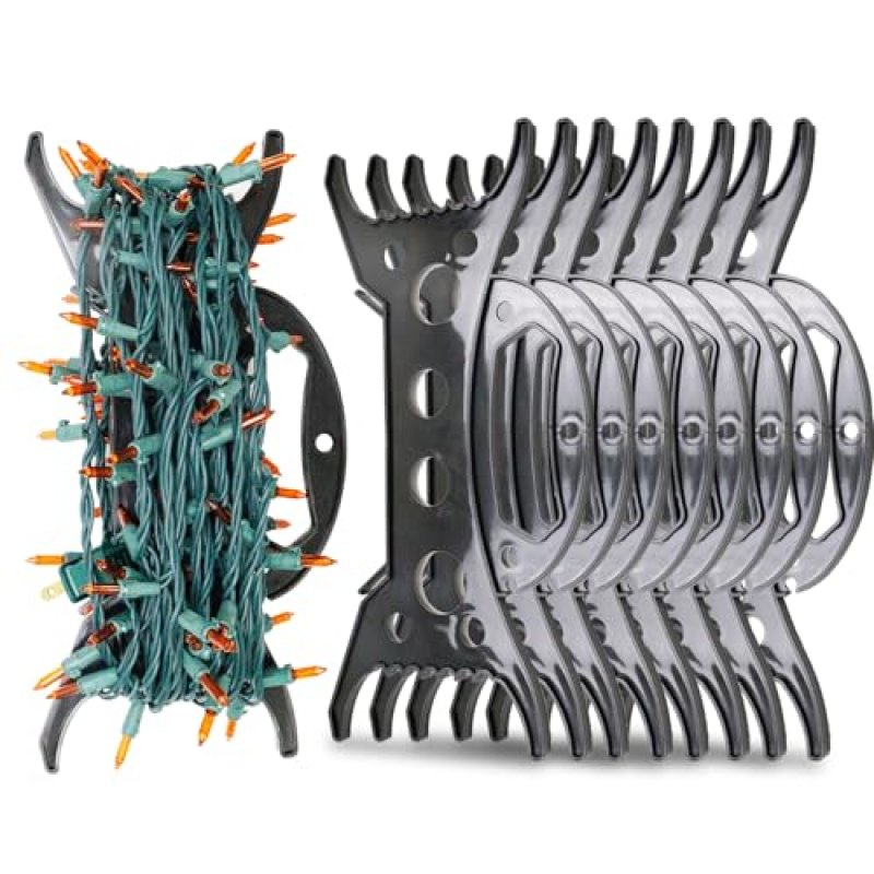 Filltown 8 Pcs Christmas Light Organiser, Multi…