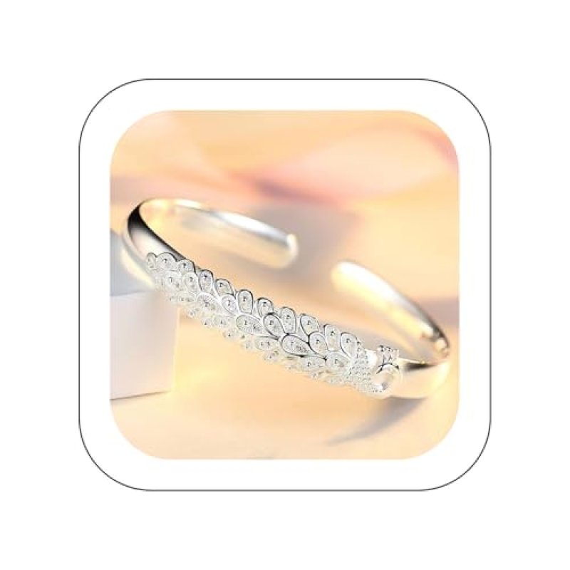 Silver Leaf Bracelet