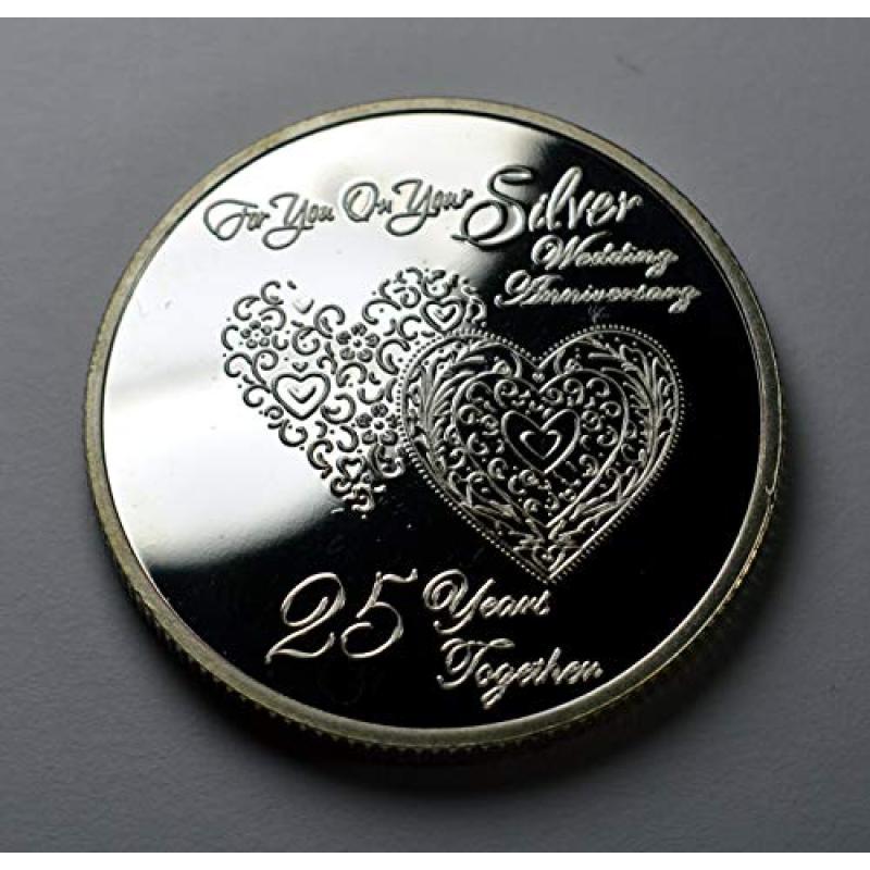 Silver Wedding Anniversary Commemorative Coin