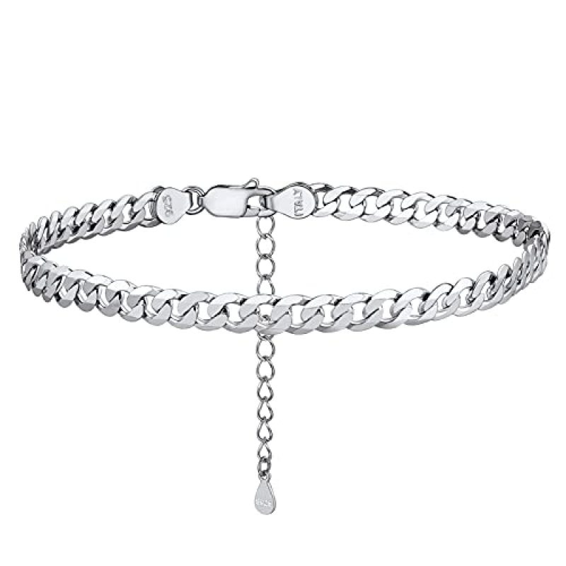PROSILVER Silver Anklet