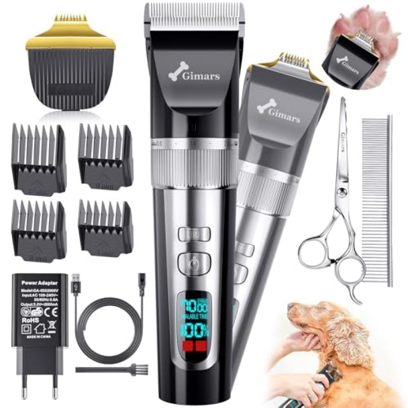 Gimars Dog Grooming Clippers