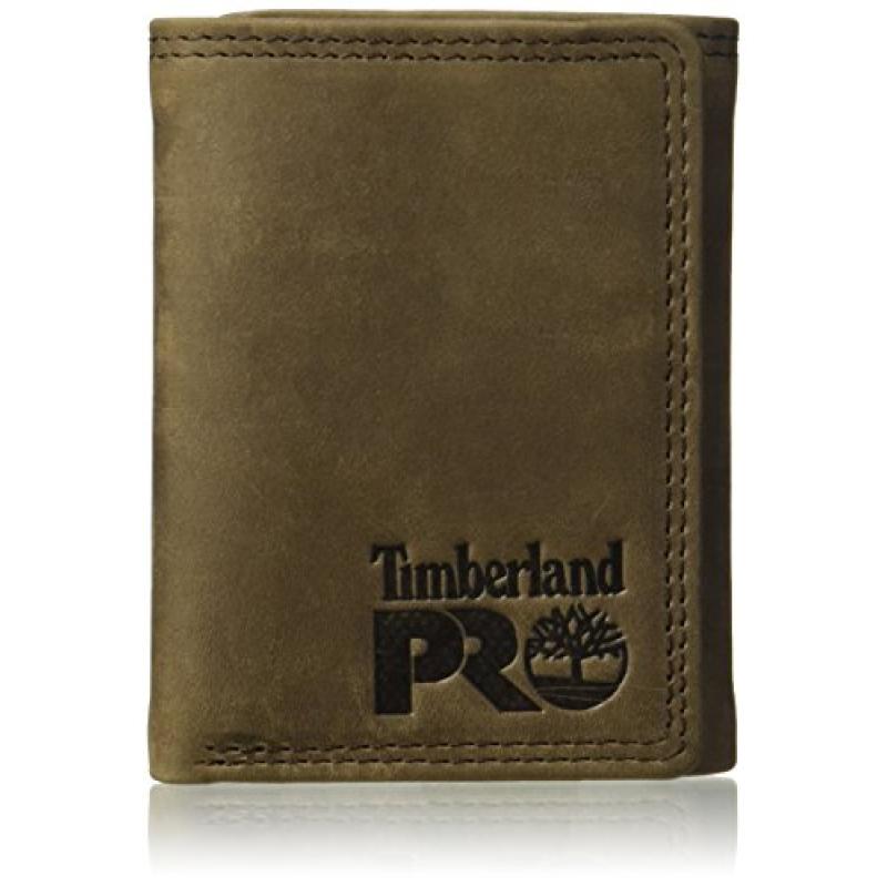 Timberland PRO Leather RFID Trifold Wallet