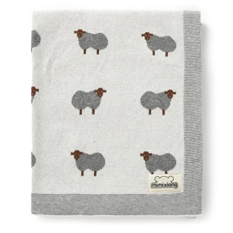 Mimixiong Baby Blanket - Soft Cotton Knit