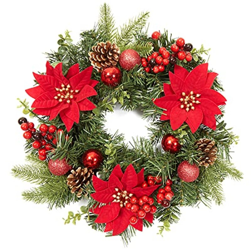 LinTimes Christmas Wreath