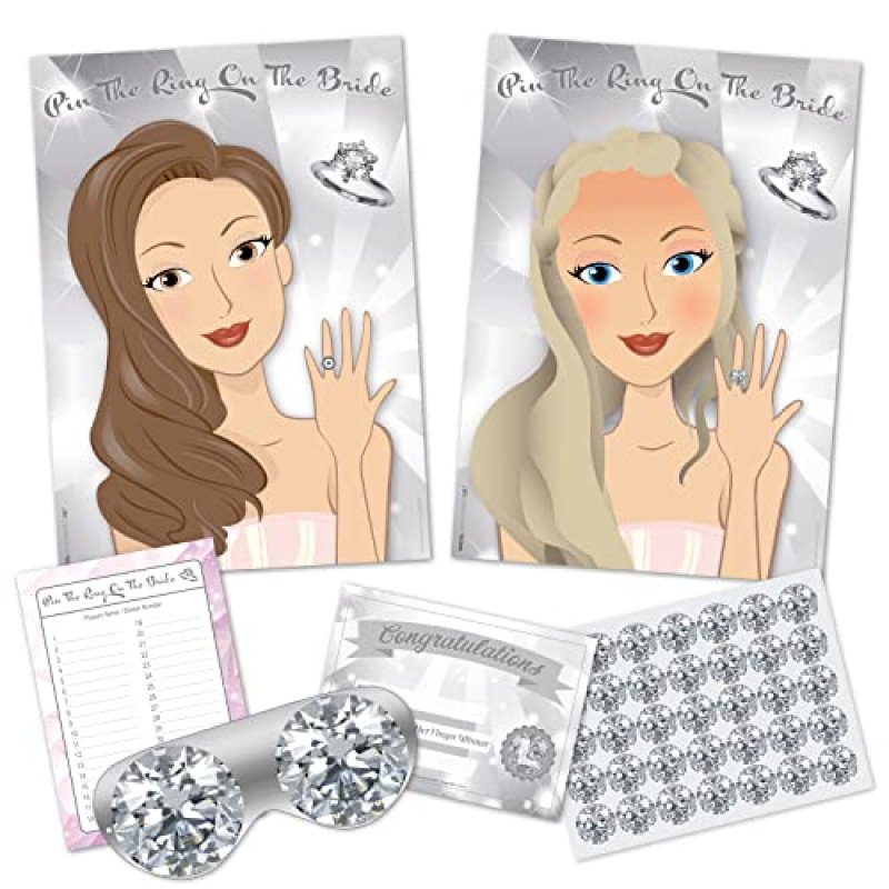 Pin the Ring on the Bride