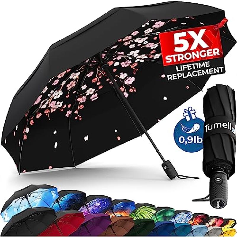 TUMELLA Windproof Travel Umbrella