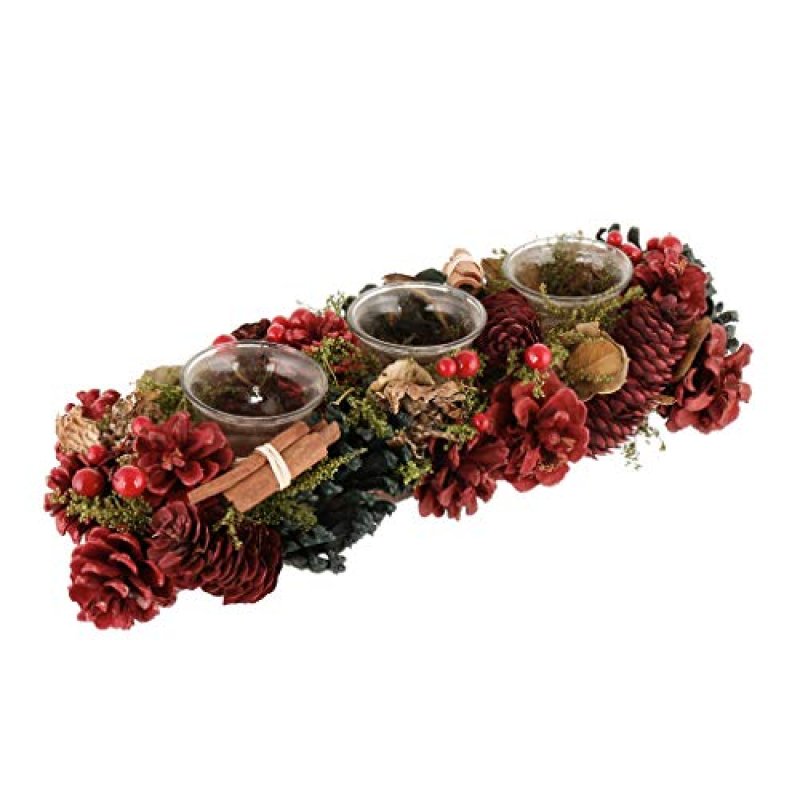 Pine Cone Candle Holder