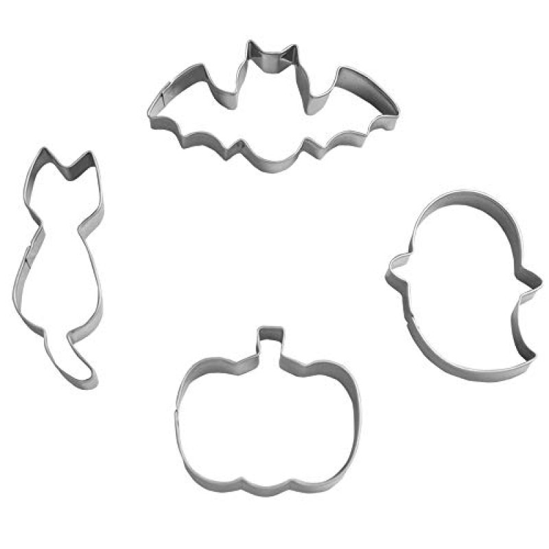 Mini Halloween Cookie Cutter Set, from 2.2” to 3…