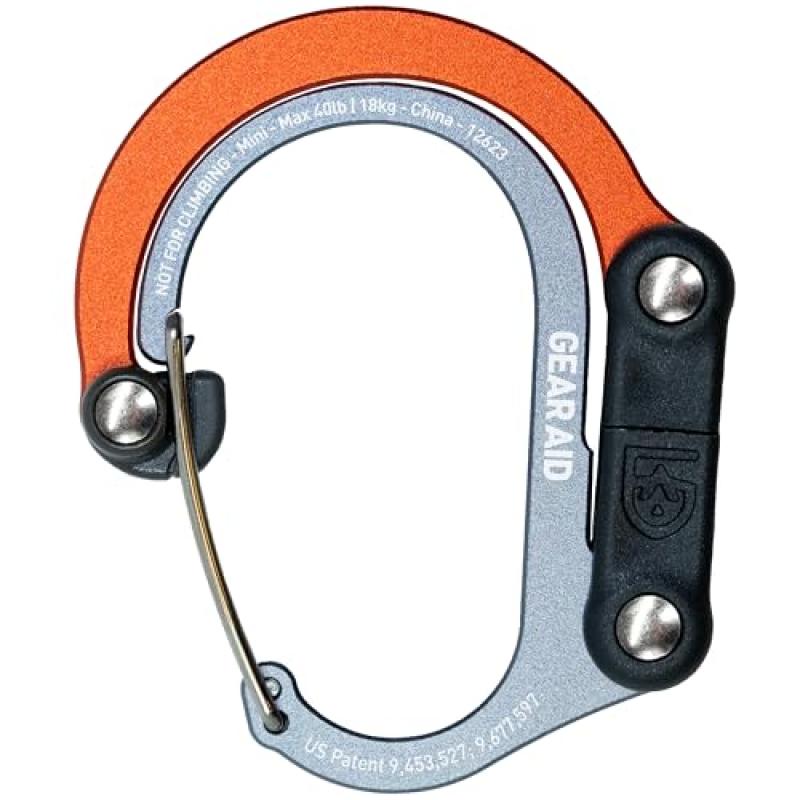 GEAR AID HEROCLIP Mini Carabiner Clip