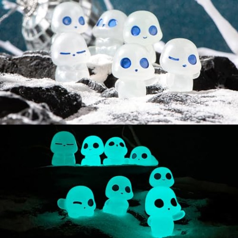 Mini Resin Aliens 15 Pack Glow in the Dark Aliens…