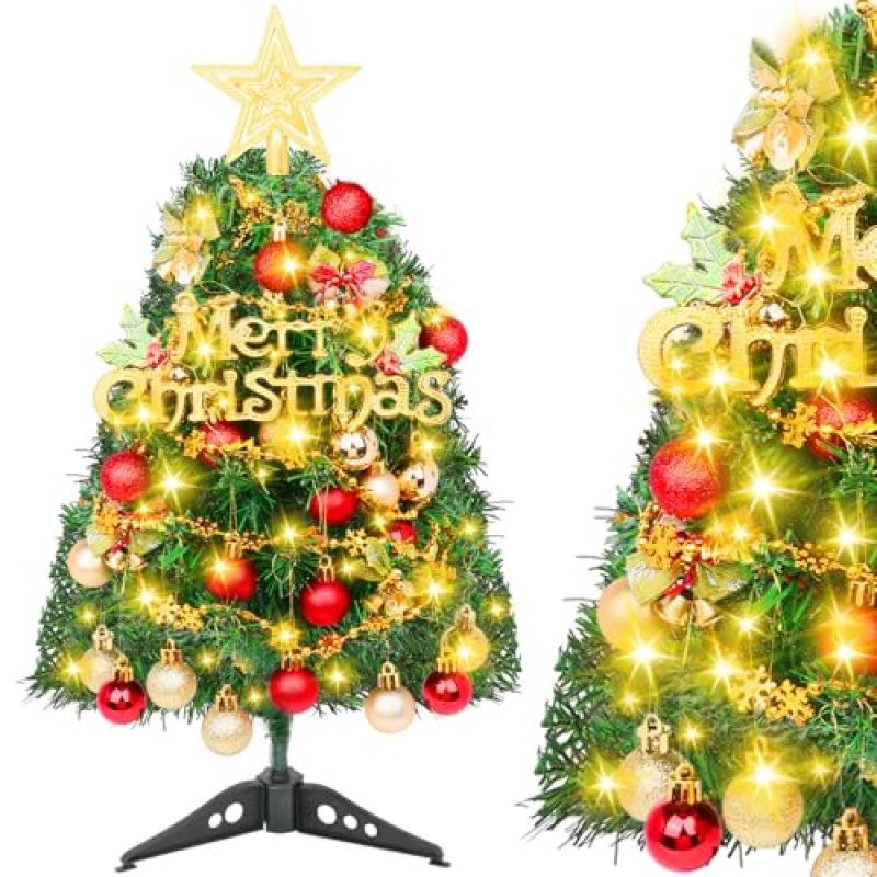 Mini Christmas Tree with Lights