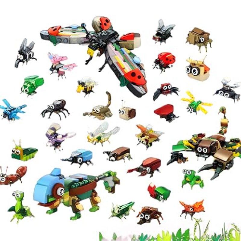 Mini Animal Building Blocks