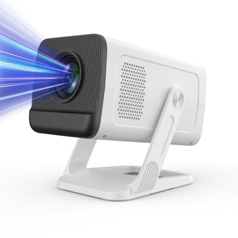 Mini Portable Projector with WIFI 6 and Bluetooth