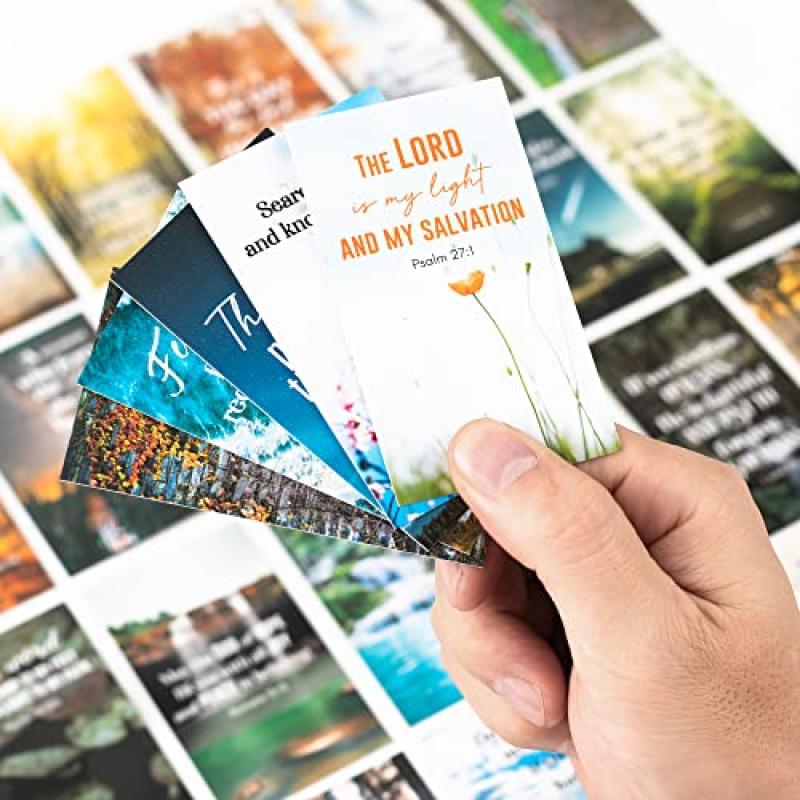 BRYTEFY Mini Prayer Cards with Full Scripture