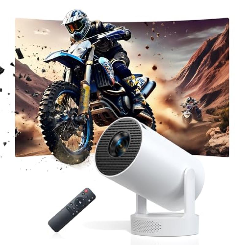 Mini Projector 1080P 4K Supported