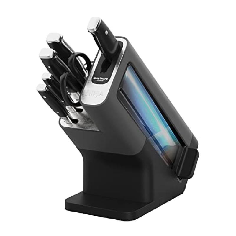 Ninja Foodi StaySharp Knife Block with Sharpener