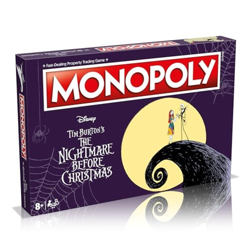 Winning Moves Nightmare Before Christmas Monopoly…