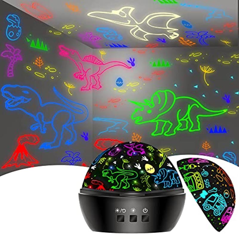 DQMOON Dinosaur Night Light Projector