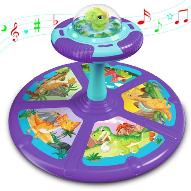 Dinosaur Sit and Spin Toy
