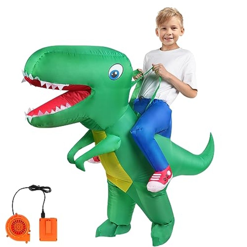 AOOWU Dinosaur Costume, Deluxe Dinosaur…