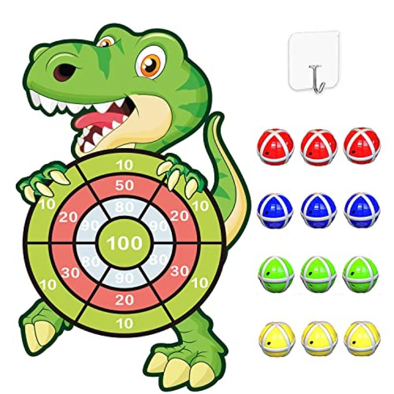 JKGIFTS Dinosaur Toys Dart Board