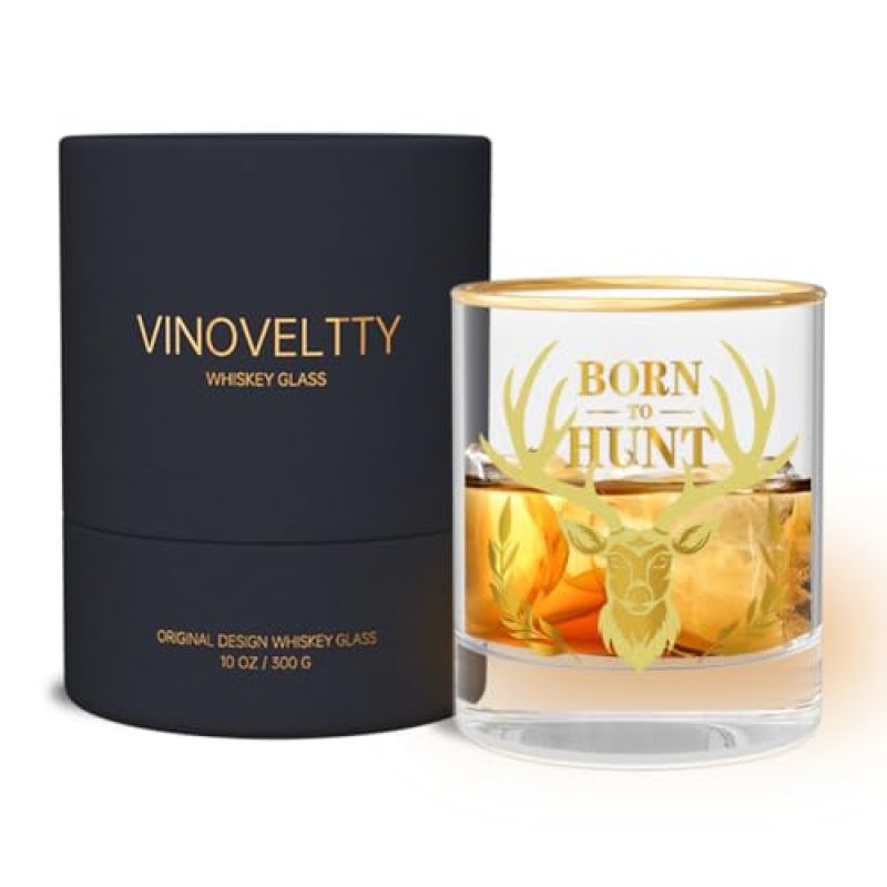 Vinoveltty Whiskey Glasses