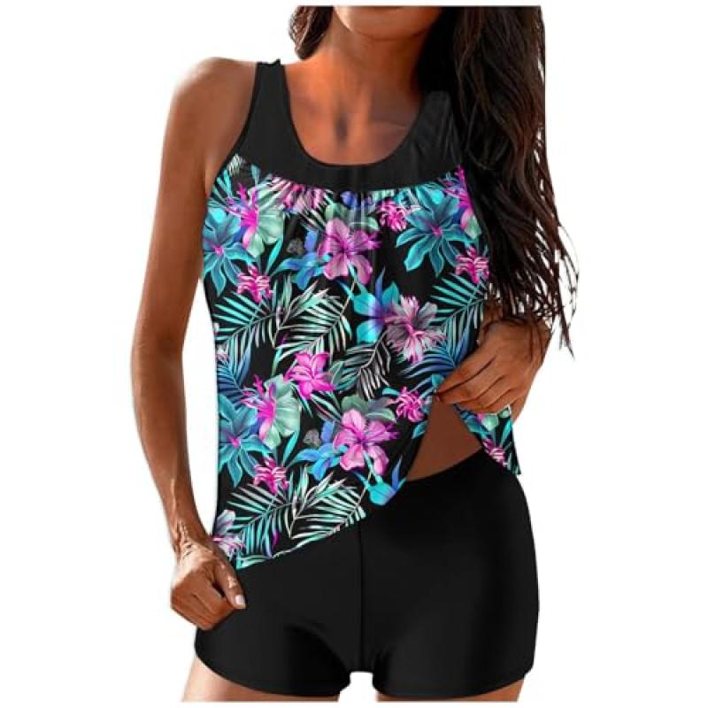 Vintage Tankini Set for Women