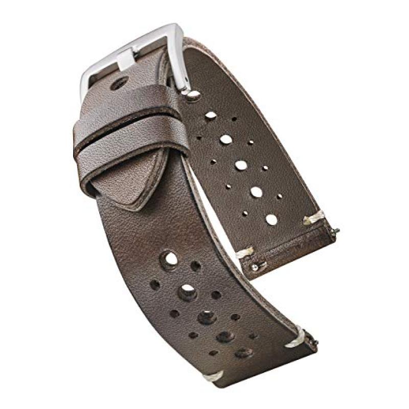 ALPINE Vintage Leather Watch Band 20mm