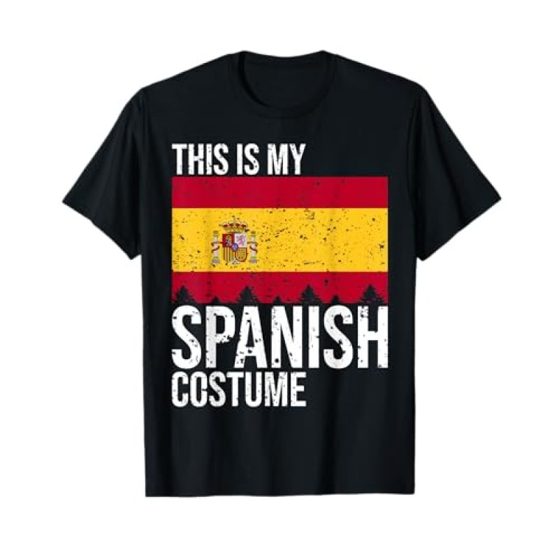 Vintage This Is My Spanish Flag Costume for…