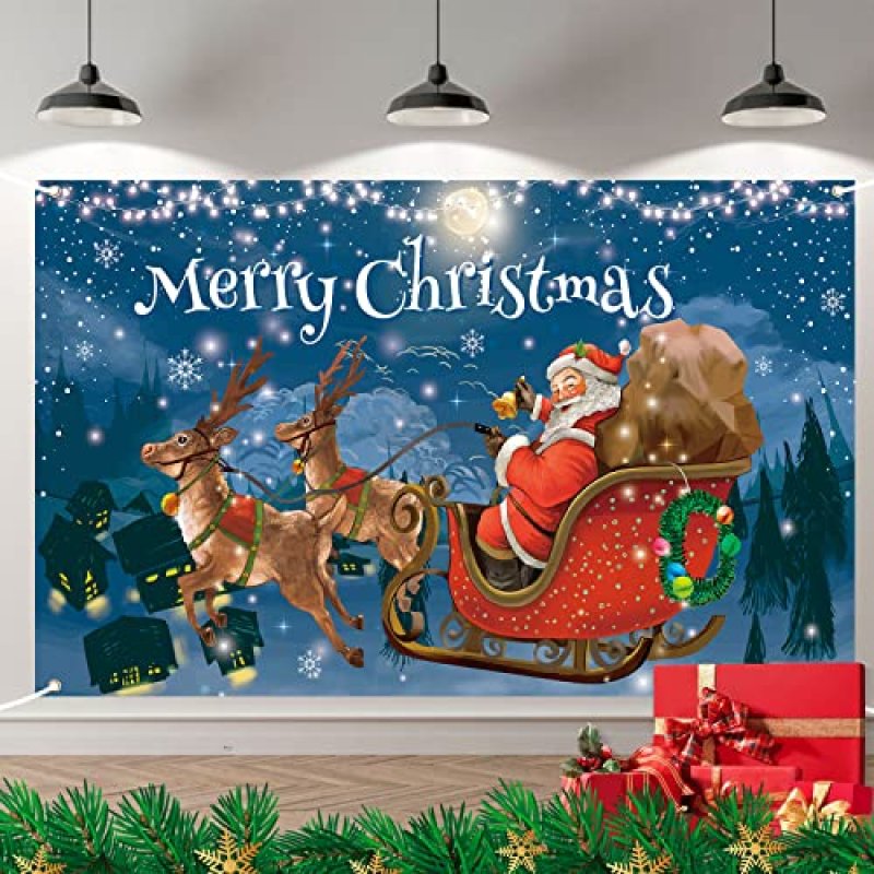 Vintage Christmas Banner