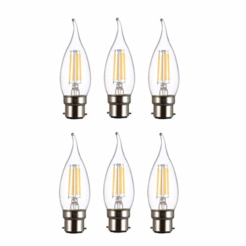 TEKLED® Vintage LED Bulbs, B22 Bayonet Cap, 4W